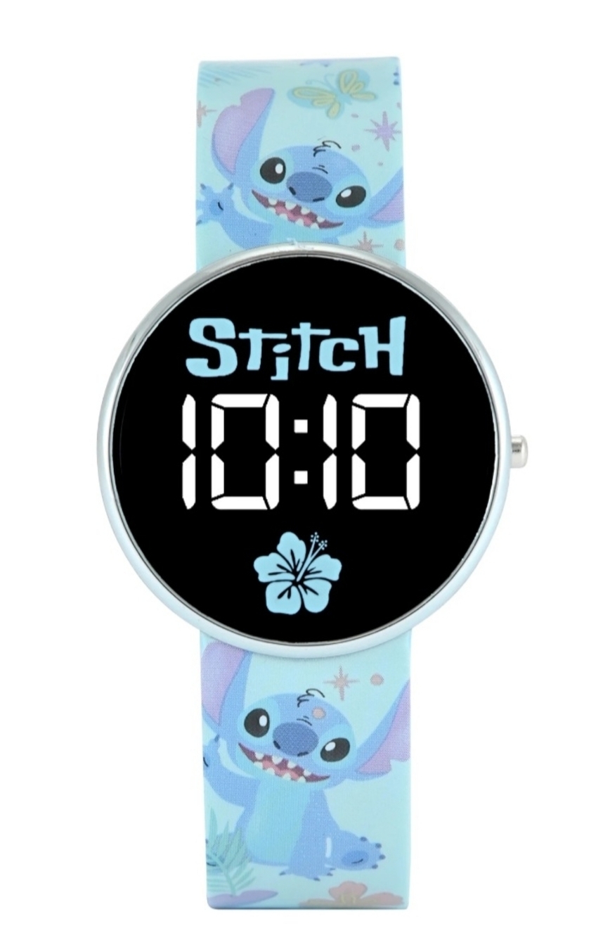 Disney Stitch Light Blue Kids LED Watch (C5-X)